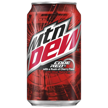 Напиток Mountain Dew Code Red 355мл
