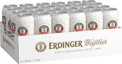 Erdinger Weissbier світле нефільтроване 0,5 л × 24