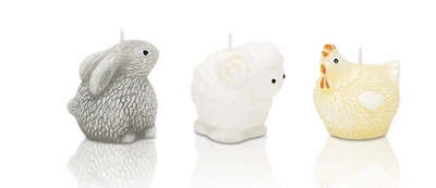 Свічки Bartek Candles Великодні фігурки 50мм (3шт)