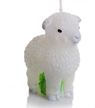 Свічка Bartek Candles фігурка великодня Баранчик 1