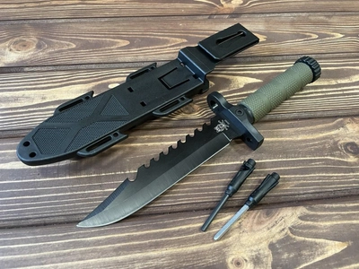 Армейский тактический нож с огневом Volf 2 Нож для активного отдыха Походный нож