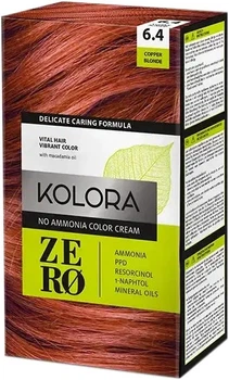 Фарба для волосся Aroma Kolora Zero 6.4 Мідно-русявий 60 мл (5060481451055)