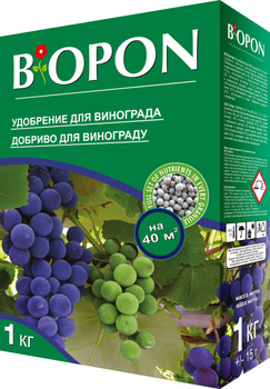 Удобрение гранулированное BIOPON для винограда 1 кг (5904517062443)