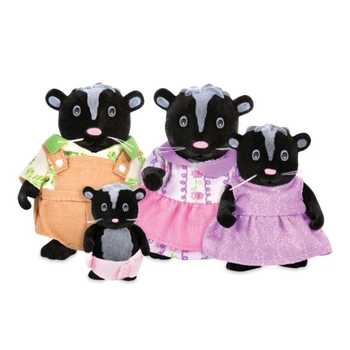 Фигурка Li'l Woodzeez Семья скунсов (6258Z)
