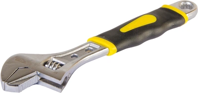 Ключ розвідний Mastertool 250 мм з двокомпонентним руків'ям (76-0423)