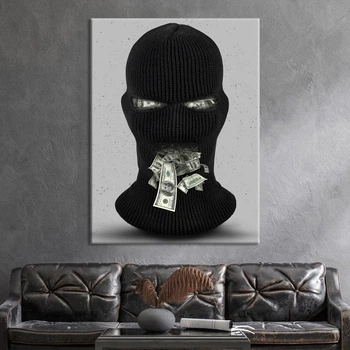 Картина Холстович Money Gang 110x150 см.