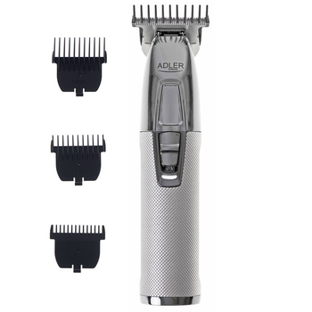 Машинка для стрижки волос ADLER AD 2836S POLAND триммер для бороды аккумуляторная с дисплеем