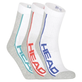 Носки Head PERFORMANCE SHORT CREW Белый; Серый; Мультиколор 35-38 (791010001-003)