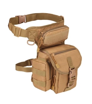 Багатофункціональна тактичная сумка на стегно SIDE KICK.