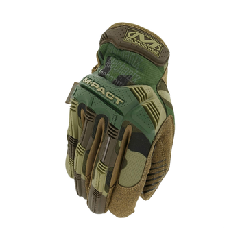 Рукавички, Mechanix, M-PACT, Woodland camo, XL