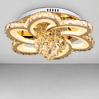 Потолочная люстра LED Light House SY-18280 FG DIMMER D480 110W золото