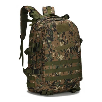 Тактичний рюкзак 40 л Molle Assault B01 зелений піксель