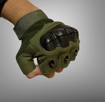 Тактичні рукавички Tactical Gosp XL Хакі