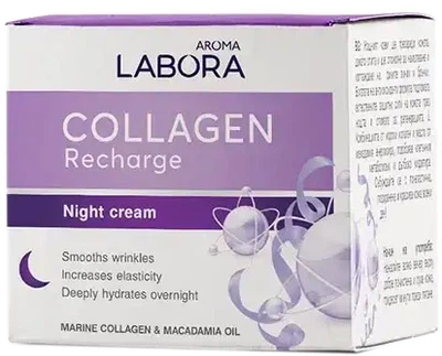 Нічний крем для обличчя Aroma Labora Collagen Recharge 30+ 50 мл (3800013534847)