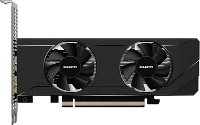 Видеокарта Gigabyte PCI-Ex Radeon RX 6400 D6 Low Profile 4G 4GB GDDR6 (64bit) (2321/16000) (HDMI, DisplayPort) (GV-R64D6-4GL)