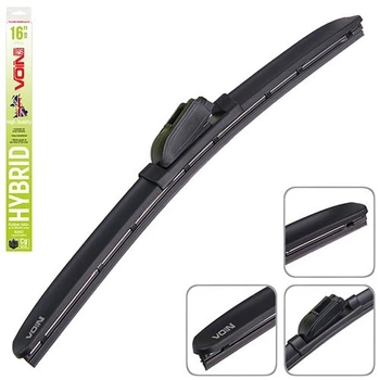 Щітки склоочисника гібридні VOIN 16"-400мм (TPX6M-16") HIBRID VH-16400