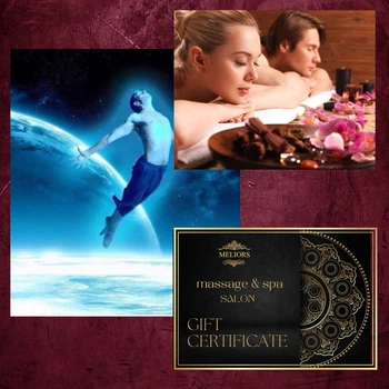 Подарунковий сертифікат Meliors для двох на spa "Сьоме Небо", тривалістю 2,5 години.