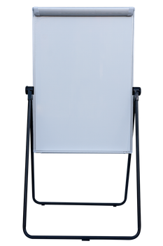 Флипчарт двухсторонний магнитный сухостираемый Buromax 70х100см, алюминиевая рамка