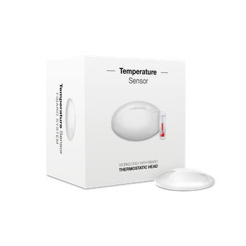 Датчик температури радіаторного термостата FIBARO Radiator Thermostat Sensor-FIBEFGBRS-001