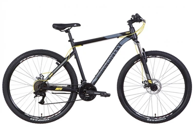 Велосипед AL 29" Discovery TREK, AM, DD, рама 21" черный/желтый (OPS-DIS-29-131)