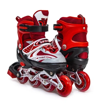 Детские роликовые коньки Scale Sports Happy 1 S (28-33) красные (1343975601-S)