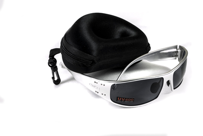 Очки защитные открытые Global Vision BAD-ASS-2 Silver (gray), серые