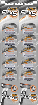 Бритва BIC Flex 5 10 шт (3086123691704)