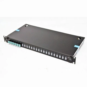 ВО патч-панель LAN1 з 6xLC Duplex адапт., 12 пігтейл., сплайс-касетою, MM, OM3-OM4, 1U