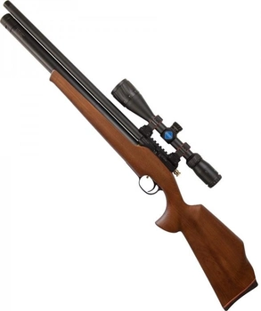 Пневматична гвинтівка Zbroia PCP Хортиця 550/230 (коричневий)