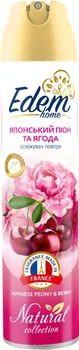 Освіжувач повітря Edem Home Natural Японський півонія та ягода, 300 мл