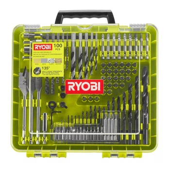 Набор бит и сверл Ryobi RAKDD100 100шт в кейсе (5132004666)