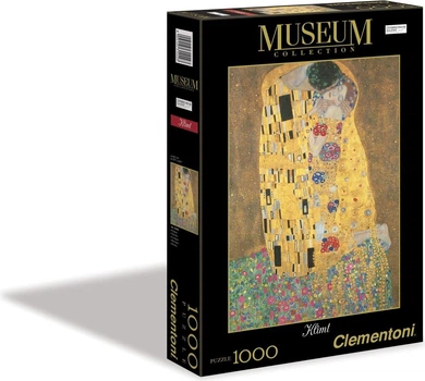 Пазл Clementoni The Kiss Klimt Museum Collection Густав Климт - Поцелуй Музейная коллекция 1000 шт. (‎31442)