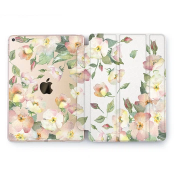 Чохол книжка, обкладинка для Apple iPad (Персикові квіти) Pro 12.9 A1670/A1671/A1584/A1652 айпад про case smart cover