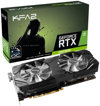 KFA2 GeForce RTX 2060 Super EX - 1Click OC (26ISL6MPX2EK)
