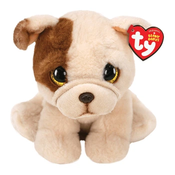 Дитяча іграшка м'яконабивна TY Beanie Babies 90286 Мопс "HOUGHIE" 25 см