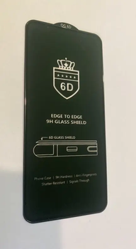 Стекло (защитное) екрана Oppo A74 5G/A54 5G 5D Черный
