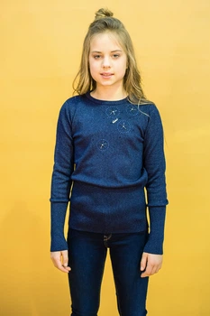 Джемпер Xiaoniba 152 см Синий (2125000657295)