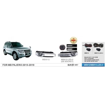 Фары дополнительная модель Mitsubishi Pajero 2014-19/MB-812/H11-12V55W/эл.проводка (MB-812)