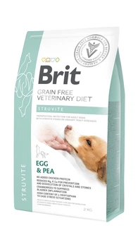Лечебный корм для собак Brit Veterinary Diet при мочекаменной болезни с яйцом, индейкой, горохом и гречкой 2 кг