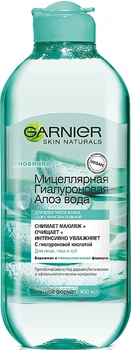Гиалуроновая мицеллярная Алоэ вода для очищения кожи лица - Garnier Skin Naturals 400ml (906421-1452)