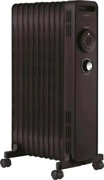 Масляный радиатор LUXELL LUX-1230S Black
