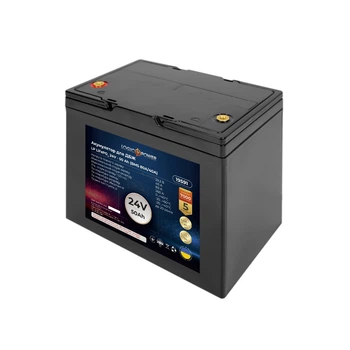 Акумулятор LiFePO4 LogicPower 24V - 50 Ah (BMS 80A/40А) пластик