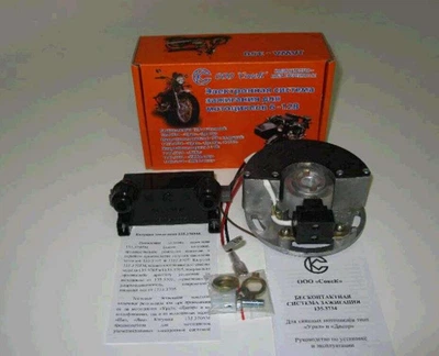 Зажигание электронное с катушкой 3705М МТ ДНЕПР УРАЛ 12V СОВЕК #VDK