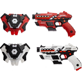 Набір лазерної зброї Canhui Toys Laser Guns CSTAG (2 пістолета + 2 жилети) BB8913F