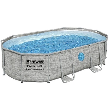 Каркасный бассейн Bestway 56946K 488х305х107 см, 10949 л