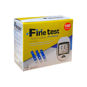 Тест-смужки Файнтест для глюкометра Finetest Avto-coding Premium Infopia 100 шт.