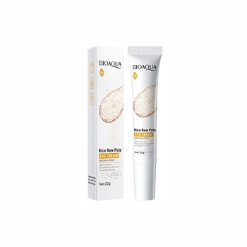 Крем под глаза с экстрактом риса Bioaqua Rice Raw Pulp Eye Cream, 20 мл