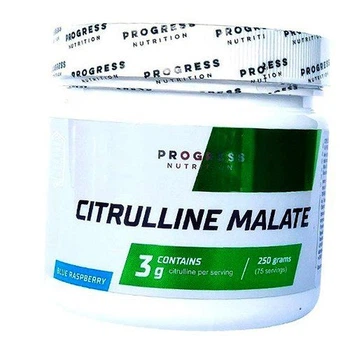 Цитруллин Малат в порошке Citrulline malate Progress Nutrition 250г Синяя малина (27461005)