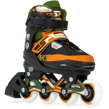 Роликові ковзани SFR Pixel green-orange 33-37 SFR580-GO
