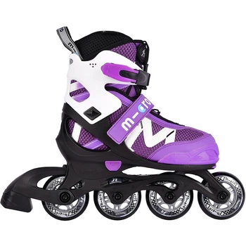Роликовые коньки Micro NEW Shaper purple-white 33-36 MIS-NS3-PUR